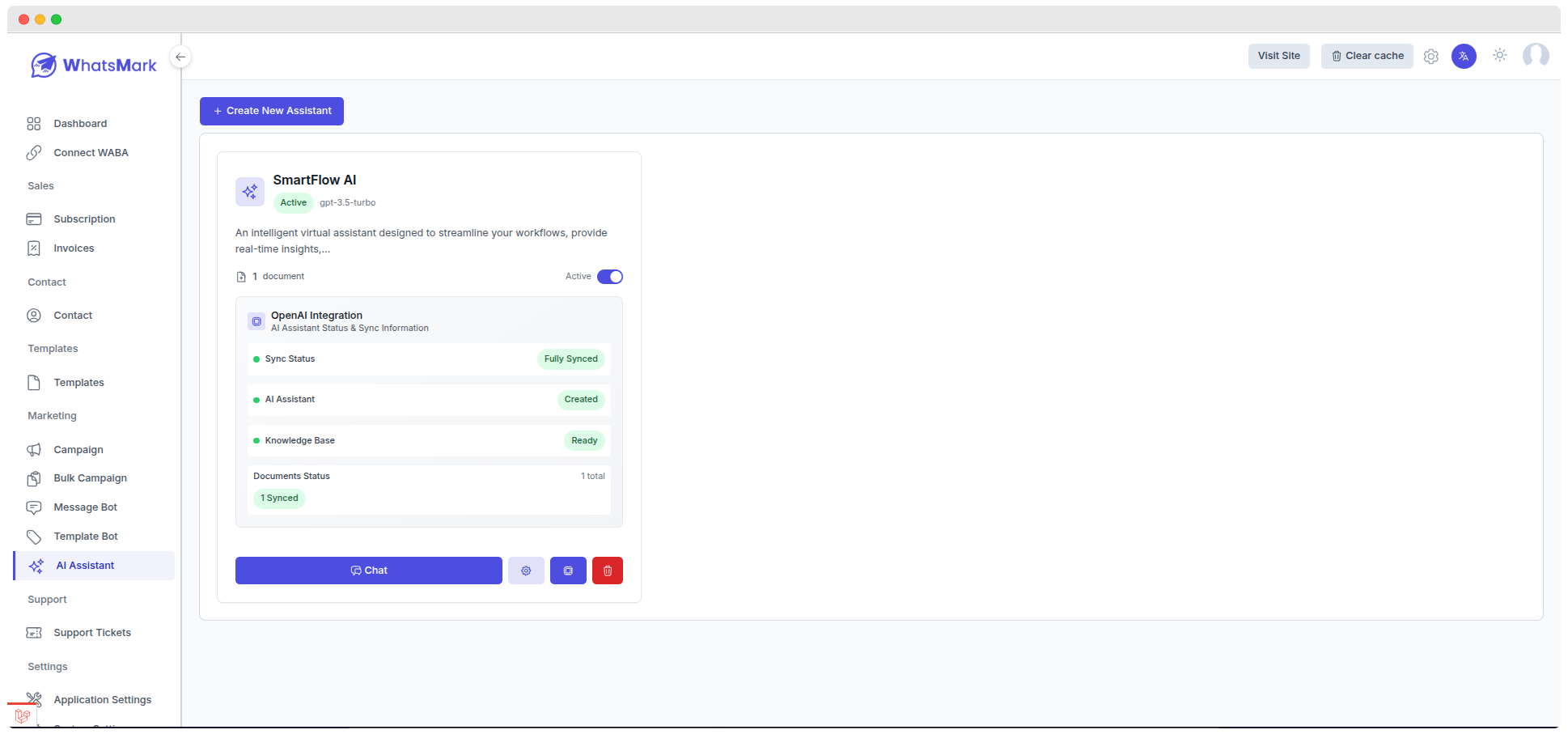 AI Assistant Ready