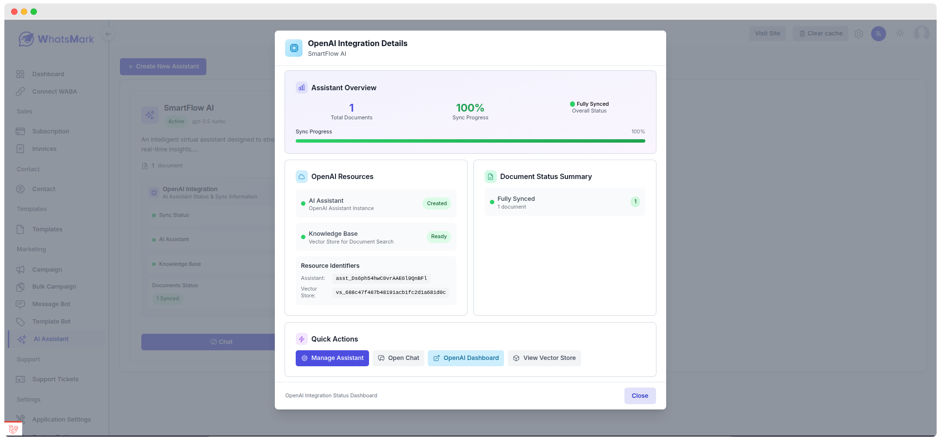 Integration Details