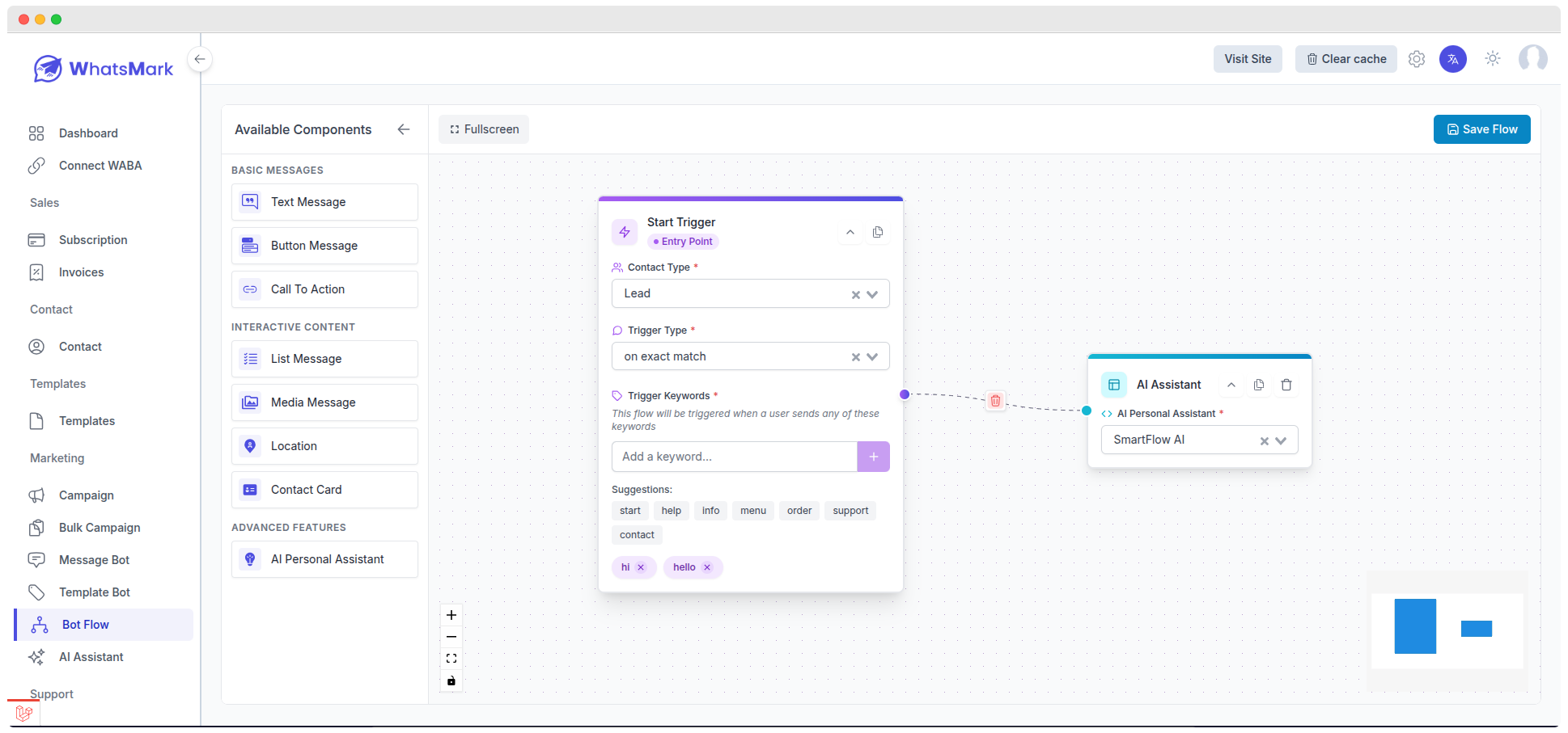 Message Bot Integration