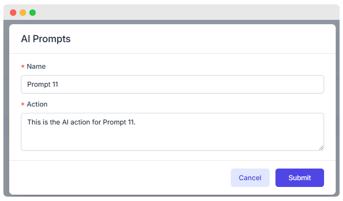 prompt