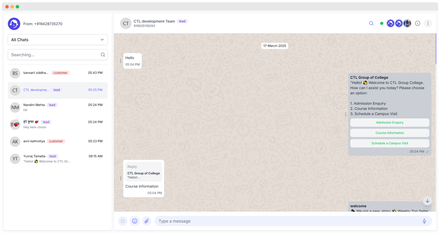 chat