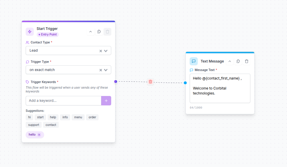 Text Message Component