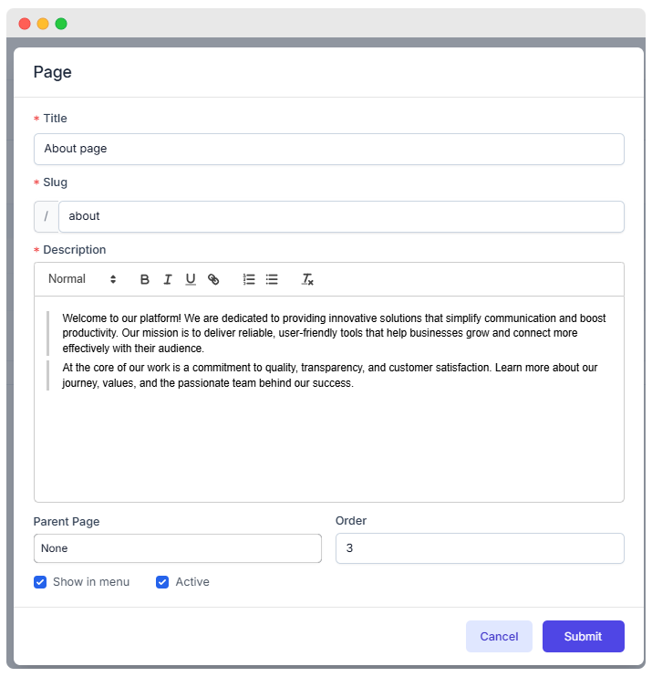 WhatsMarkSaaS Role Management