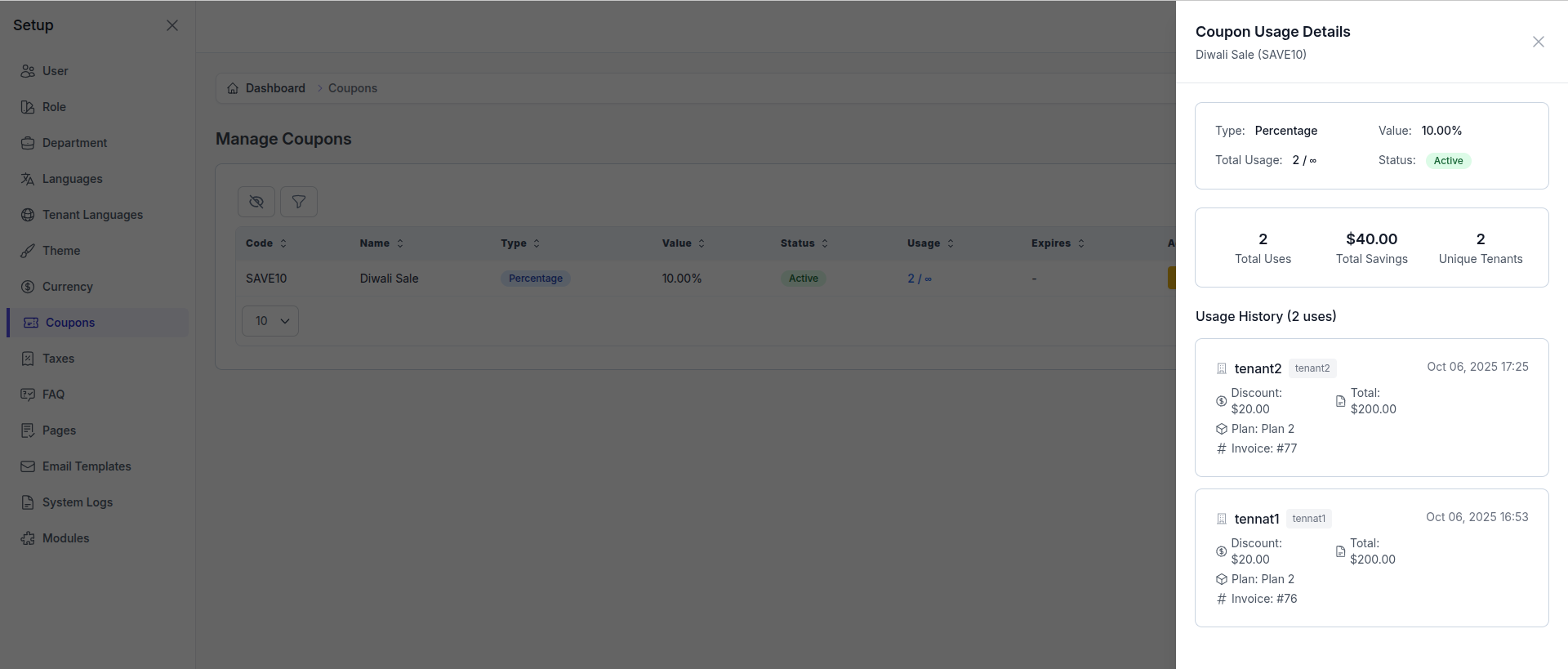 Coupon Usage Analytics